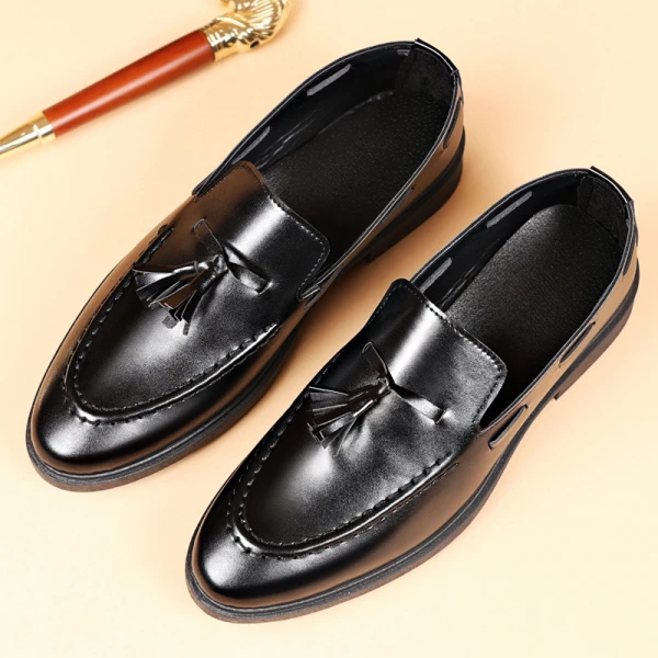 Cross-Border Large Size Men's Shoes Wholesale British Men's Casual Leather