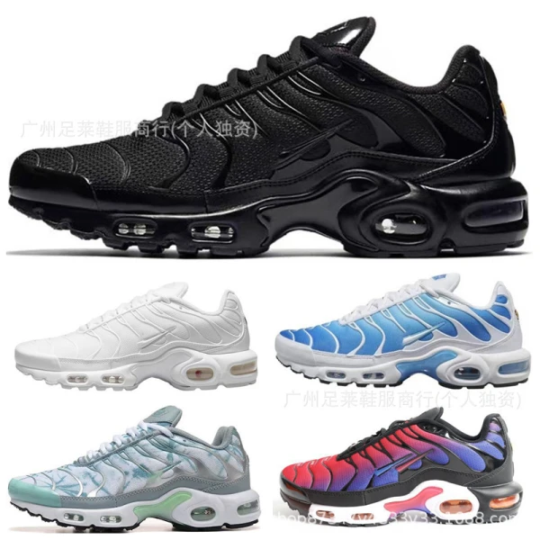 Air Max Tn Full-Length Air-Cushioned Shoes Shoes 39-46 Putian Shoes Cross-Border Foreign Trade Men's Shoes Running Shoes Model 017